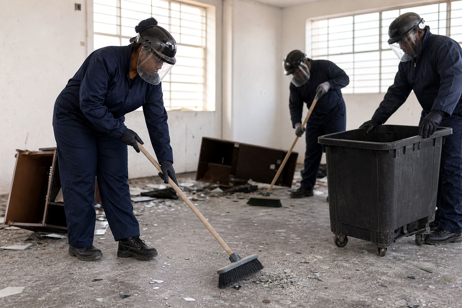 Clean Up Behind Scenes